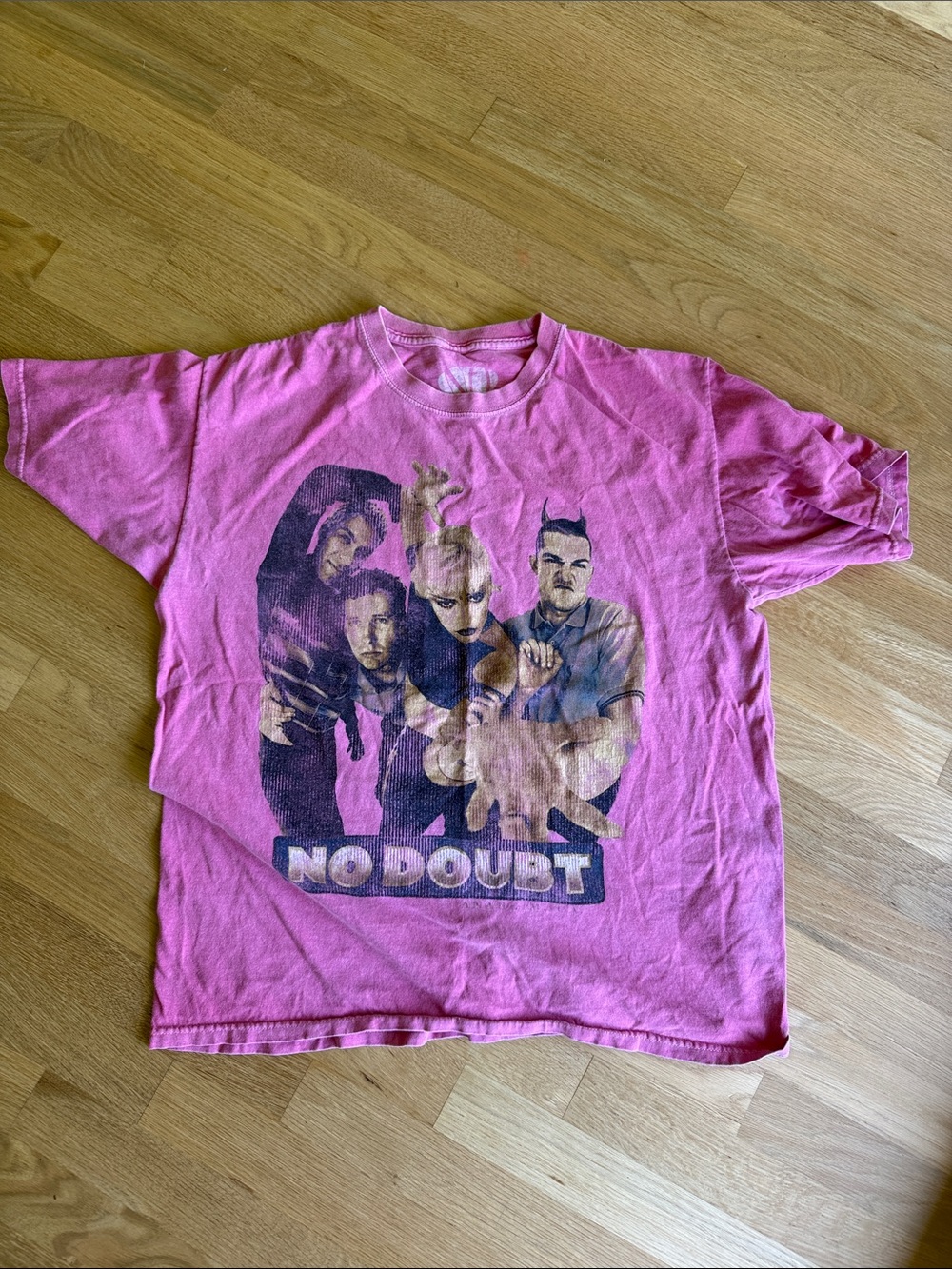 Dollcake Hot Pink No Doubt Graphic Tee